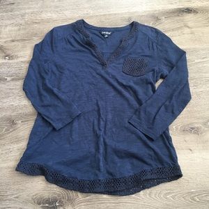Lucky Brand Blue Top